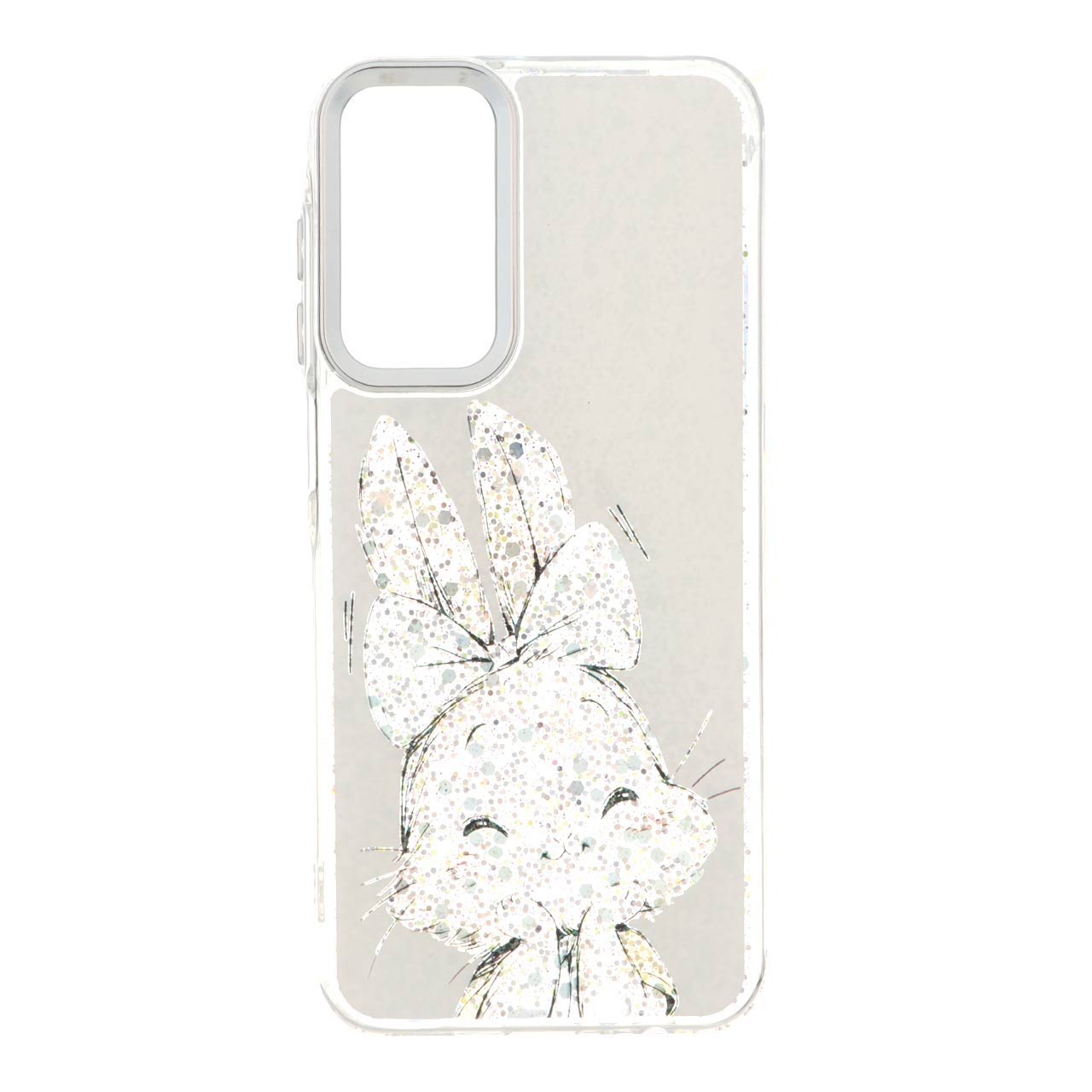 قاب رزینی اکلیلی لنز سیلور Samsung Galaxy A15 - طرح 75