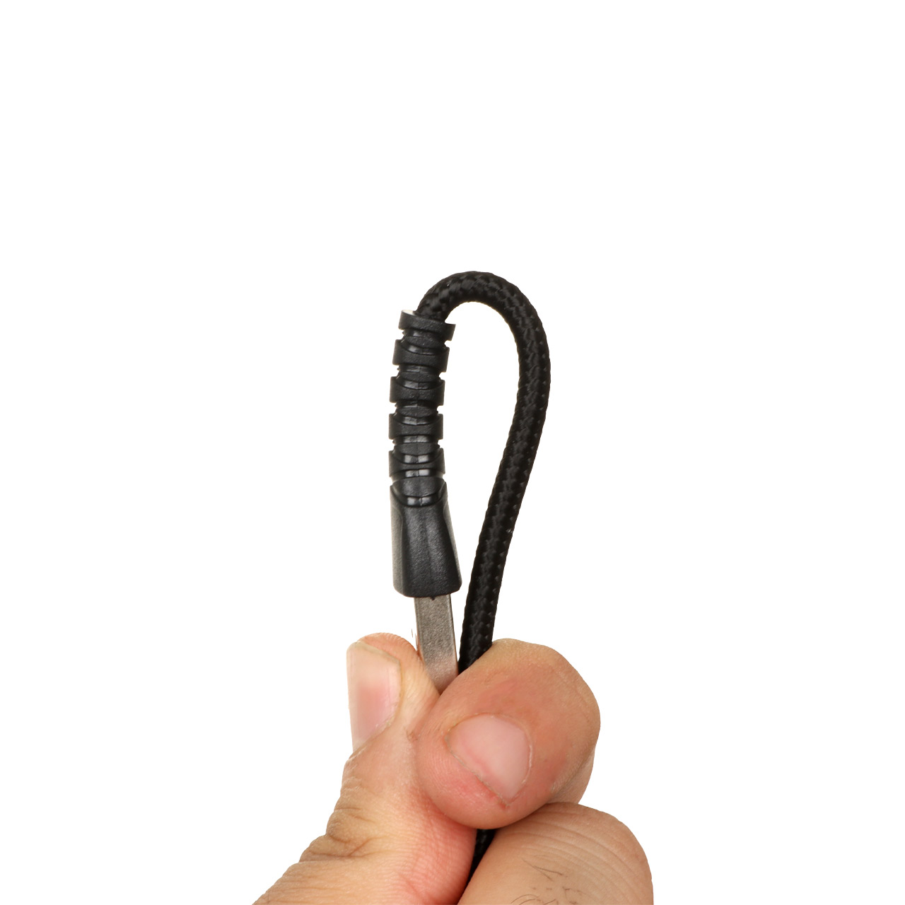 کابل شارژ 1.1 متری فست CHERLO Type-C مدل CH-TCK01 - مشکی قرمز - SMO