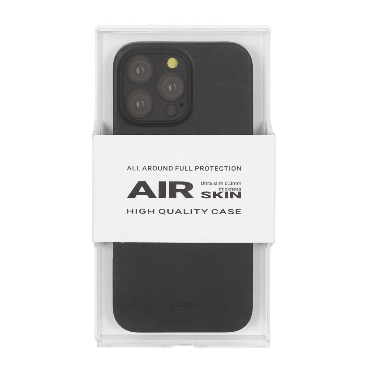 قاب Original KZDoo Air Skin مدل Apple iPhone 16 Pro Max - مشکی (پک دار) - NTC