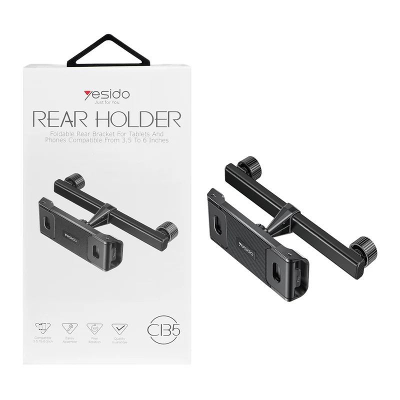 هولدر گوشی و تبلت پشت صندلی خودرو yesido مدل C135 - مشکی