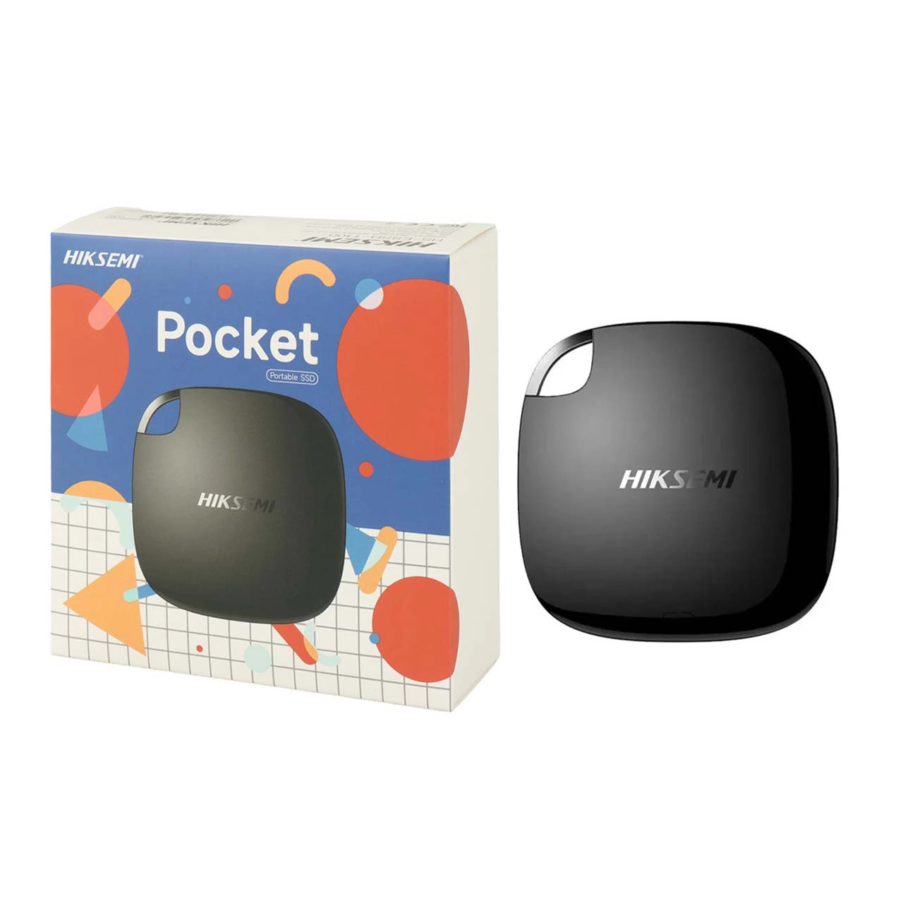هارد Hiksemi SSD مدل Pocket T100 ظرفیت 512GB - مشکی (گارانتی متین)