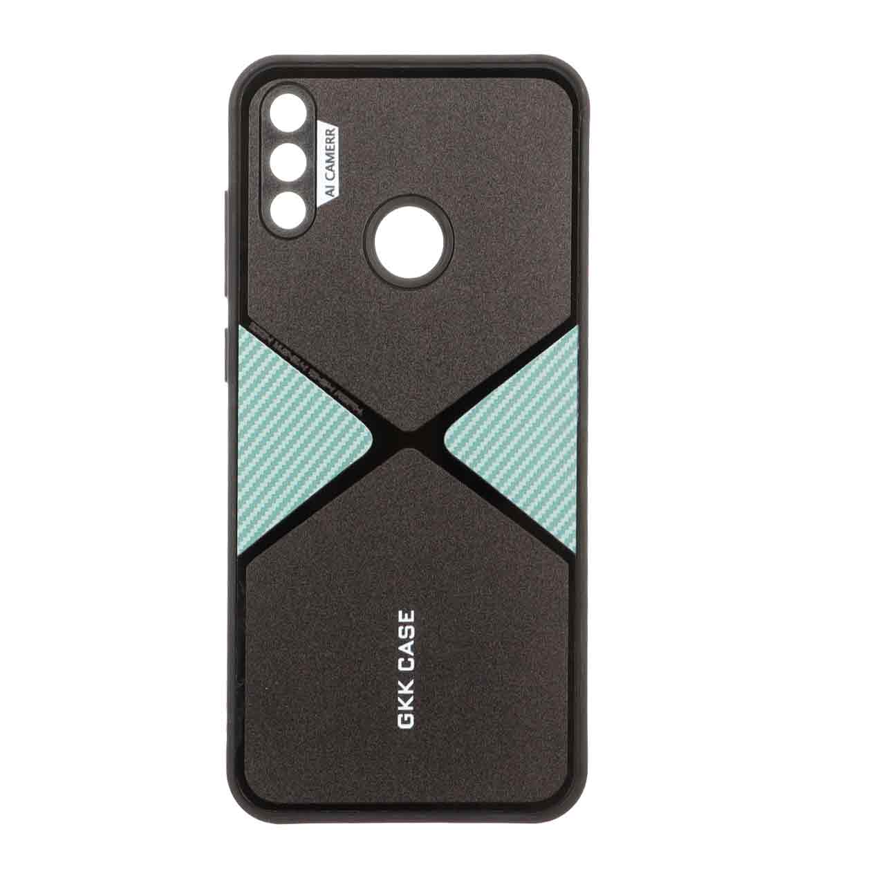 قاب GKK دور براق طرح X محافظ لنزدار Huawei Y7 Prime (2018) - سبز