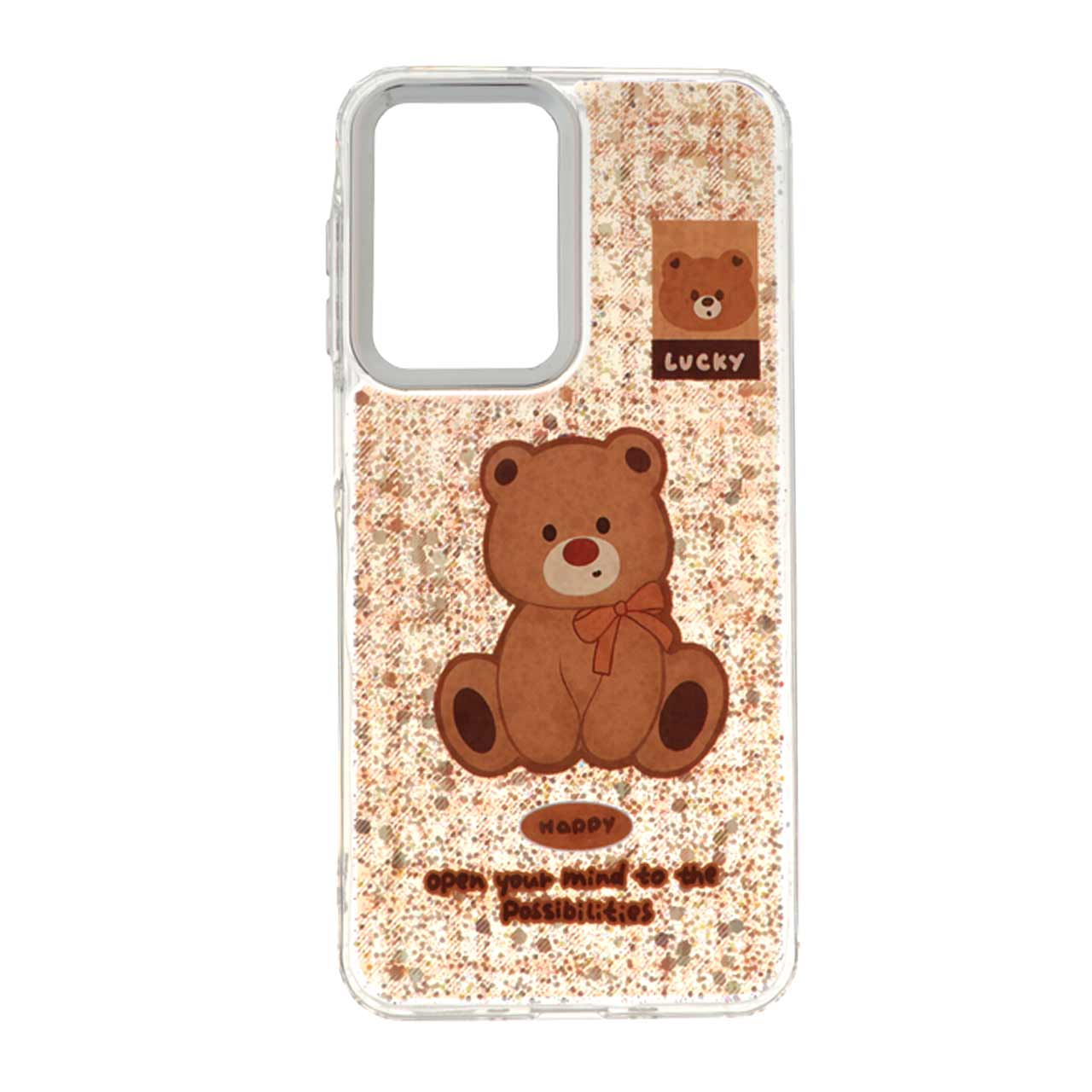 قاب رزینی اکلیلی لنز سیلور Samsung Galaxy A17 / A26 - طرح 15