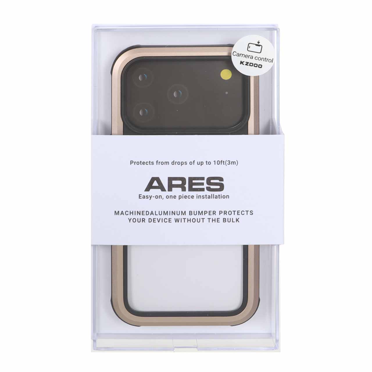 قاب Original KDoo Ares مدل Apple iPhone 17 Pro - طلایی ( پک دار ) - NTC