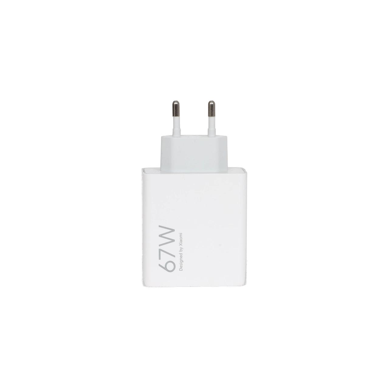 شارژر دیواری فست تک پورت Xiaomi مدل MDY-12-EZ 67W - سفید - RYL