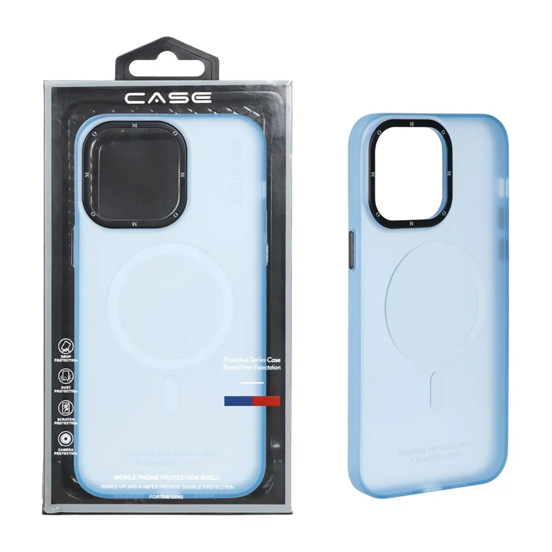 قاب اورجینال Succinct مات MagSafe مدل Apple iPhone 14 Pro Max - آبی (پک دار) - MPS