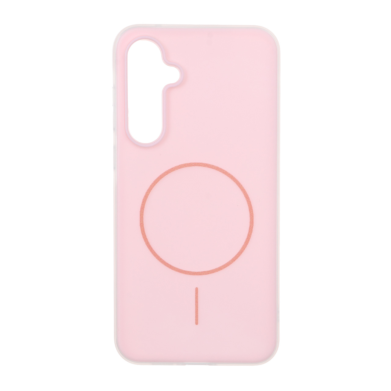 قاب دو تکه طرح مگ سیف مات Samsung Galaxy A35 / A55 - صورتی