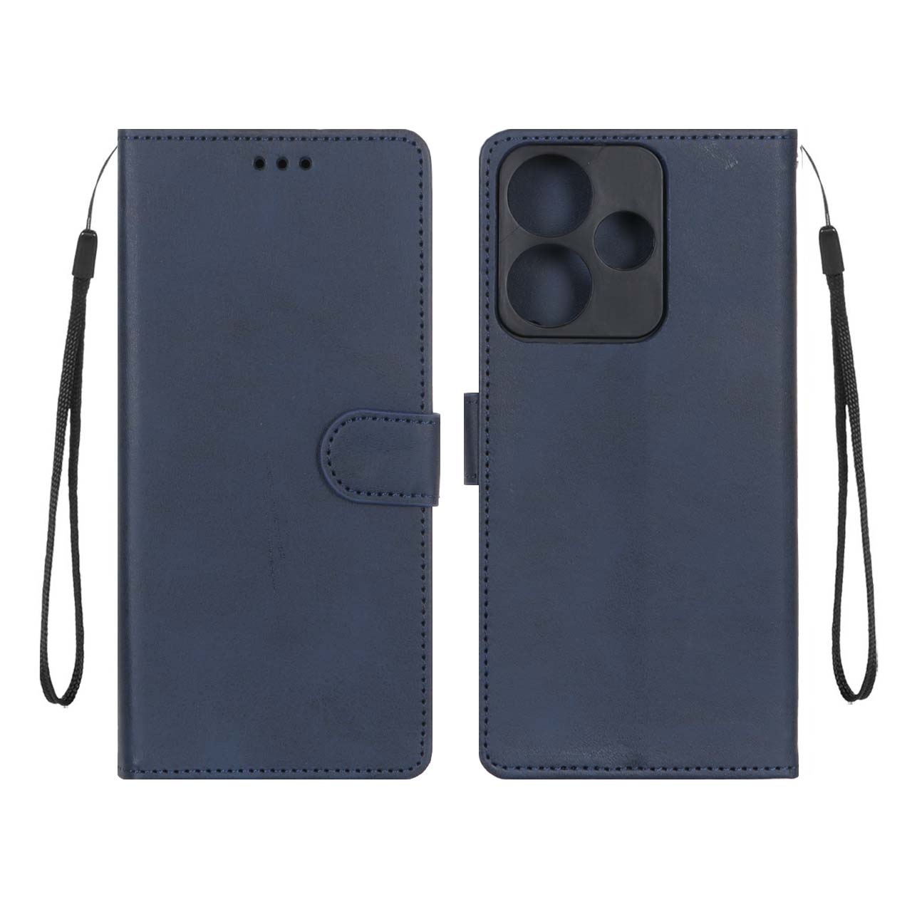 کیف موبایل مگنتی درجه یک MNC مدل Xiaomi Redmi 13X / Redmi 13 4G / Poco M6 4G - سرمه ای تیره