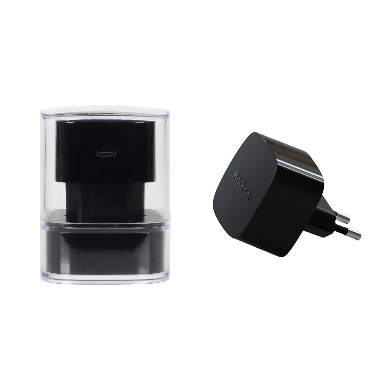 شارژر دیواری فست و PD تک پورت Hadron مدل C1011 25W - مشکی