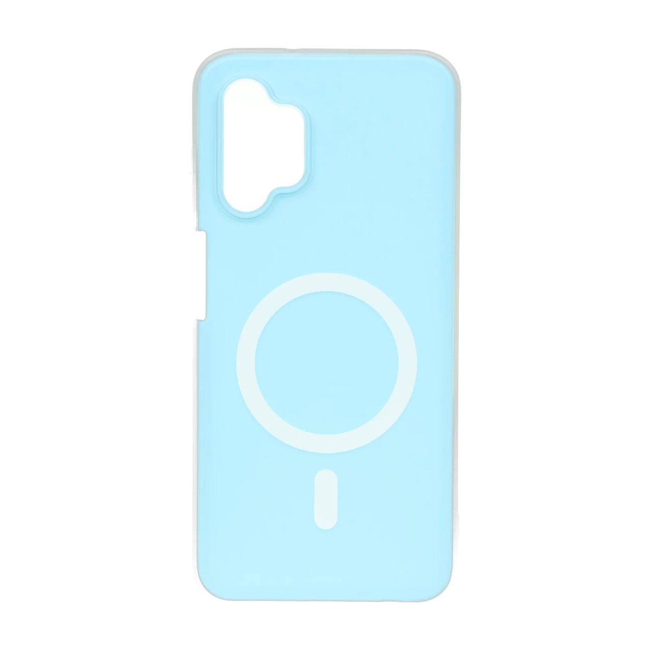 قاب دو لایه مات طرح مگ سیف Samsung Galaxy A13 4G / A13 5G / A04s / M13 4G / M23 / F13 - آبی