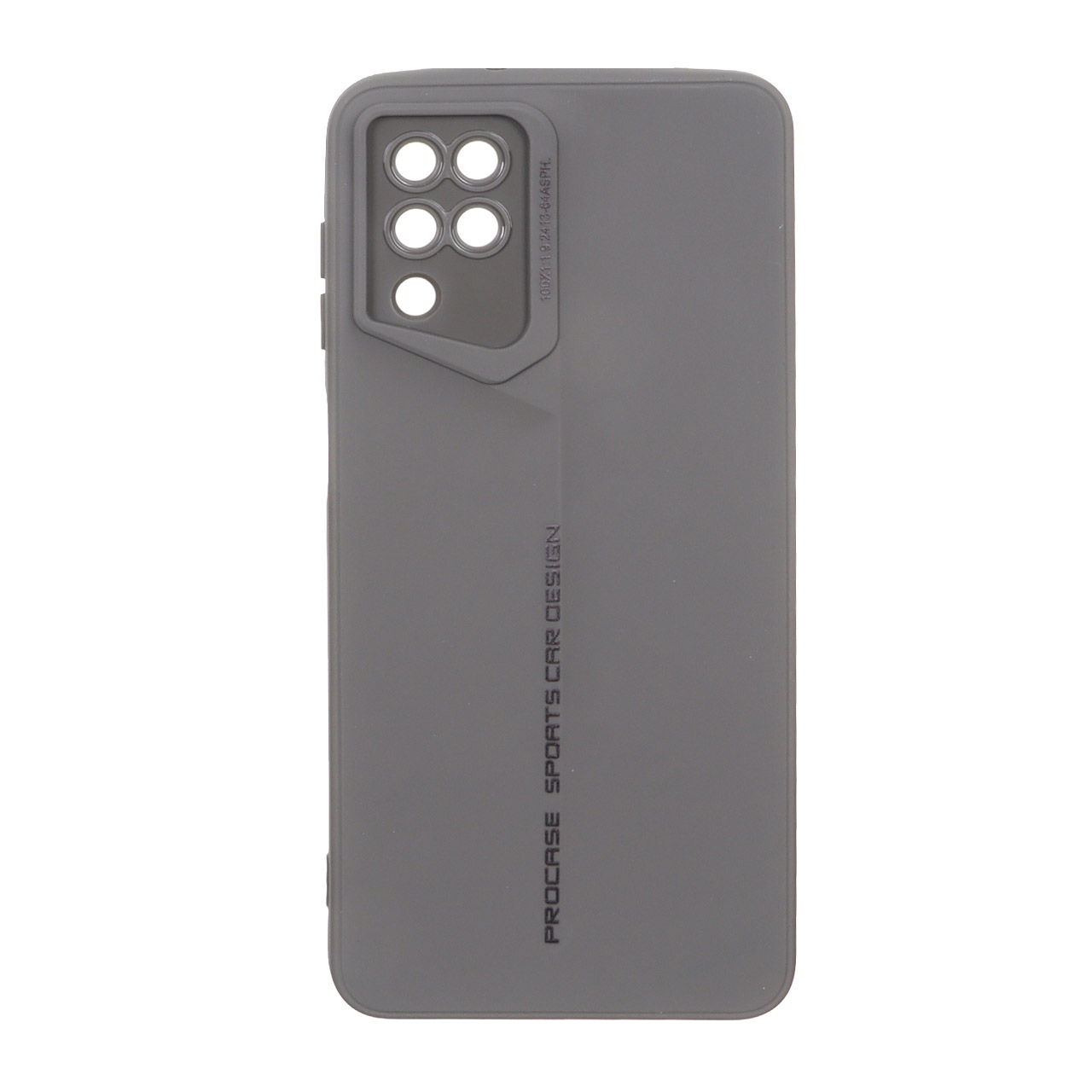 قاب ژله ای Sports Car Design مدل Samsung Galaxy A12 / M12 / F12 - خاکستری