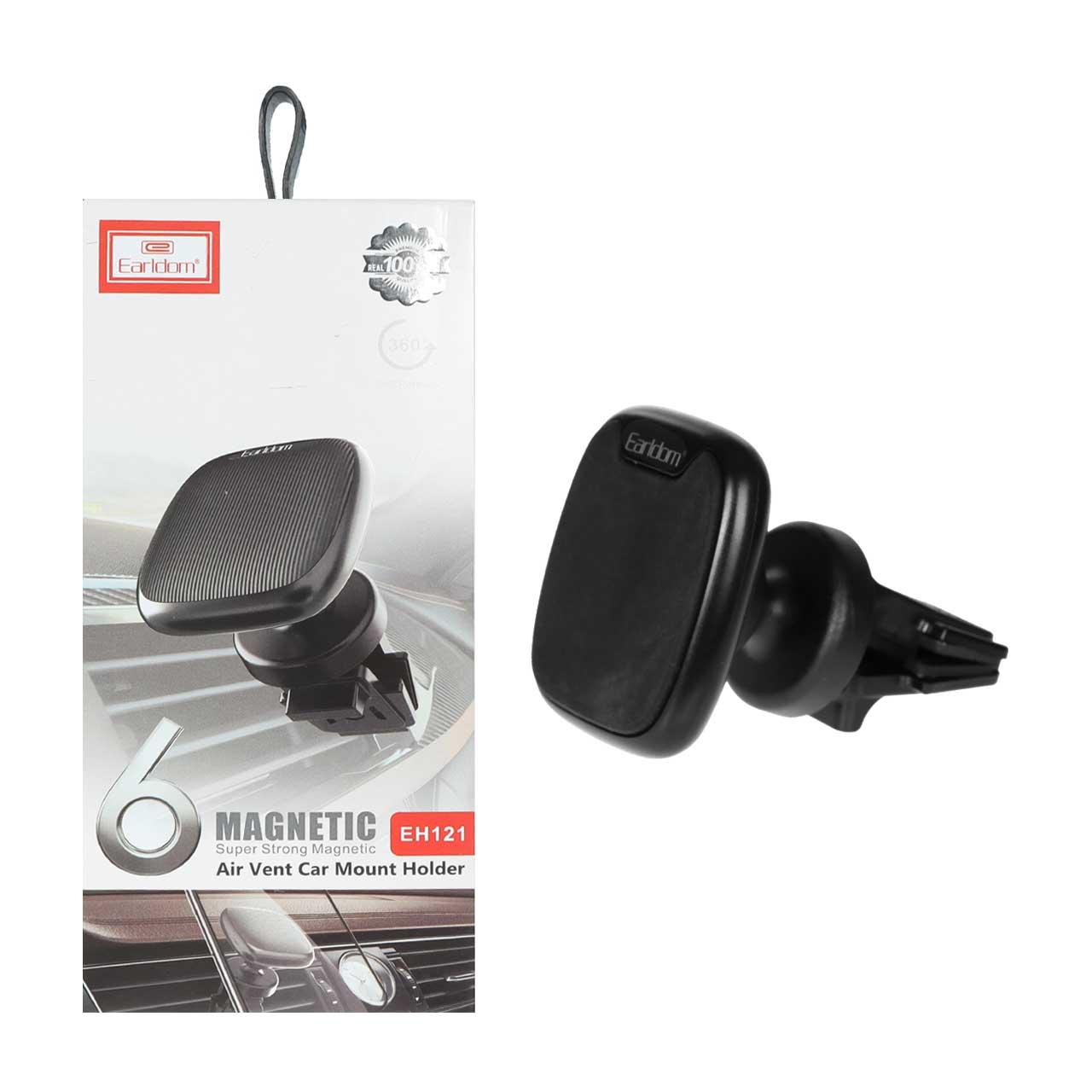 هولدر گوشی موبایل مگنتی Earldom مدل EH121 - مشکی