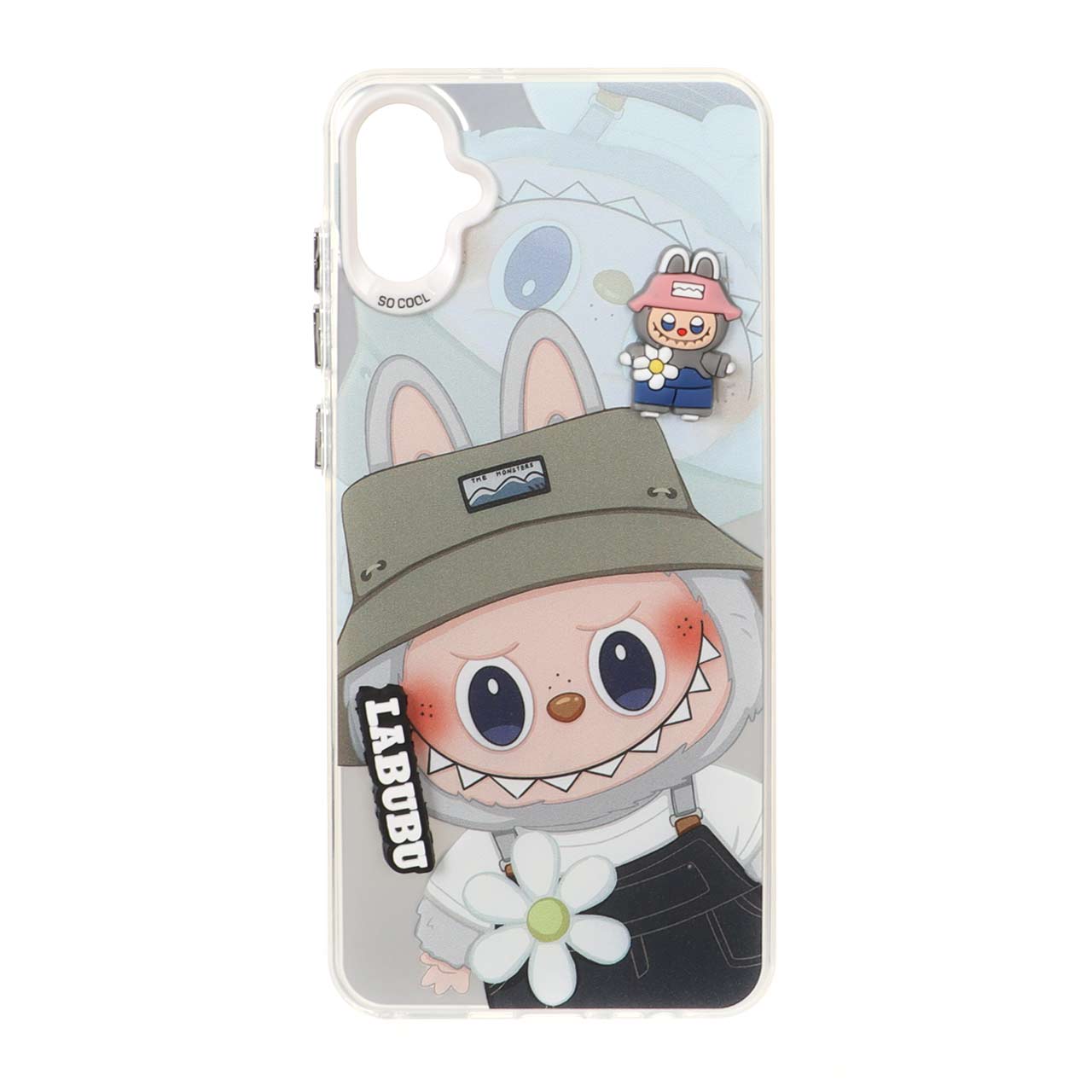 قاب SO COOL طرح Labubu خمیری برجسته Samsung Galaxy A05 - کد 90