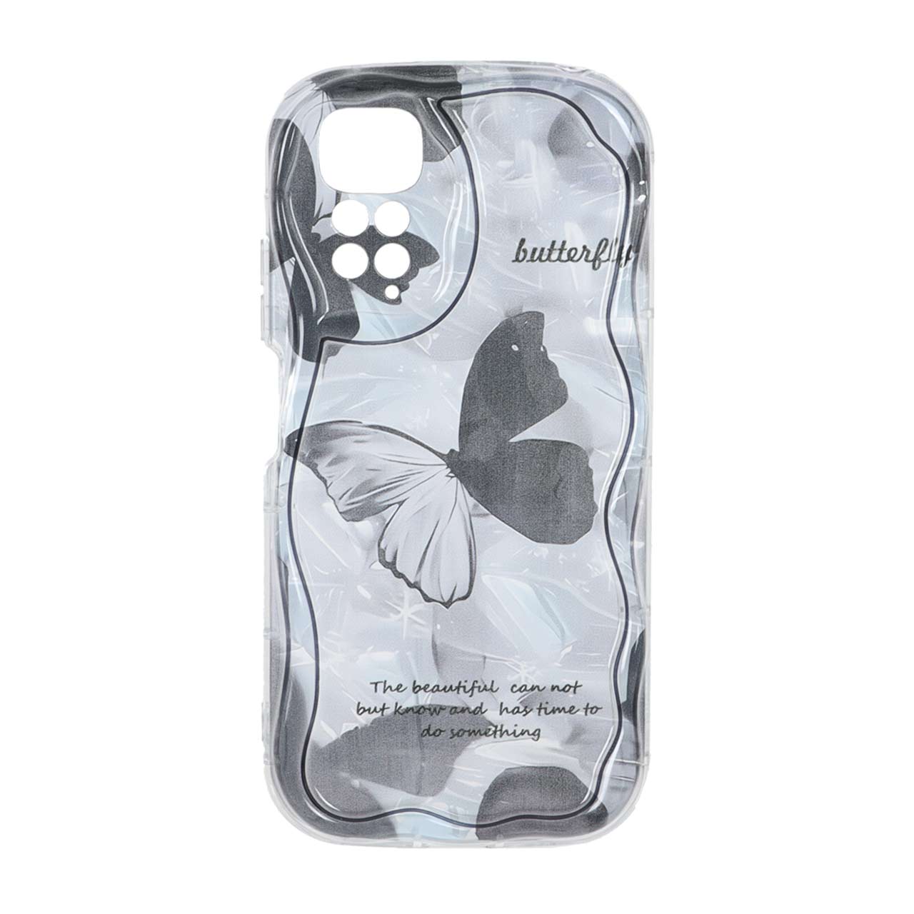 قاب کنگره ای ژله ای Black Design مدل Xiaomi Redmi Note 11 4G / Redmi Note 11S - طرح 281