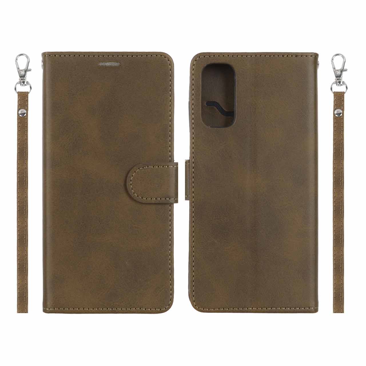 کیف موبایل مگنتی درجه یک MNC مدل Samsung Galaxy S20 - سبز زیتونی