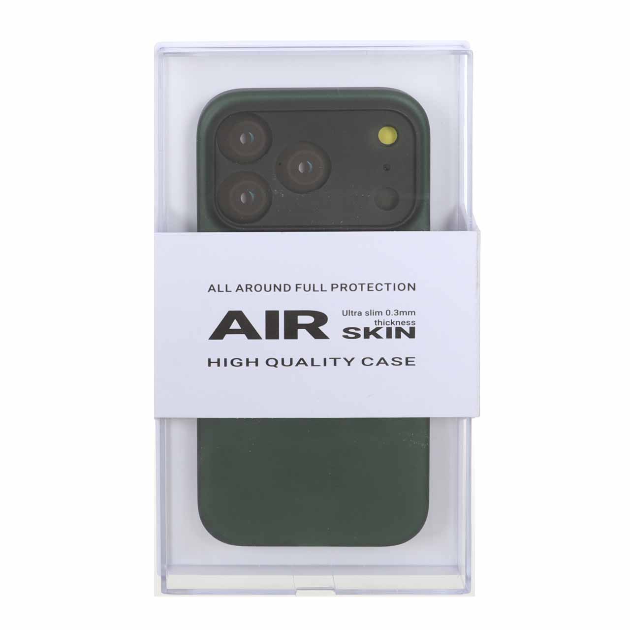 قاب Original KZDoo Air Skin مدل Apple iPhone 17 Pro - سبز (پک دار) - NTC