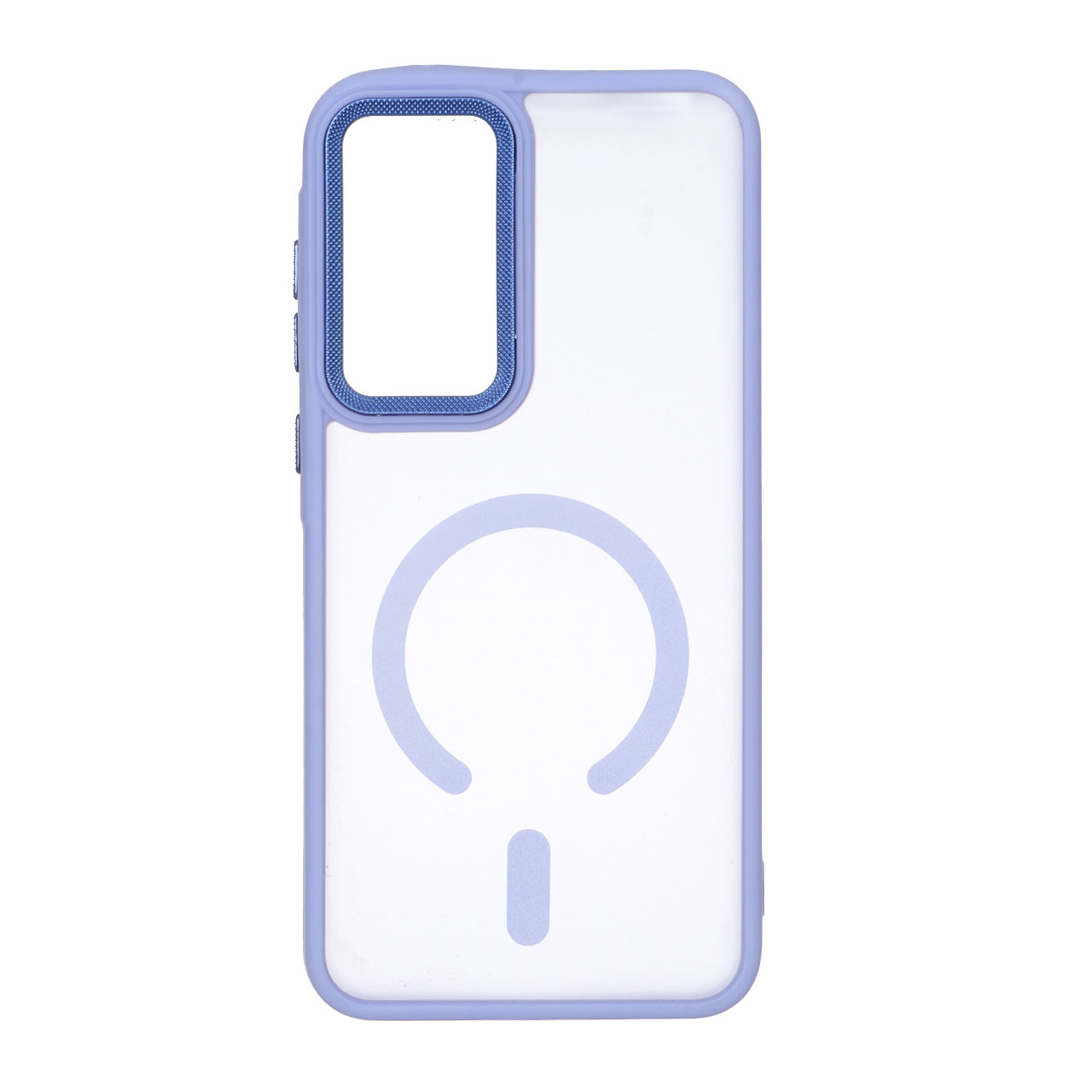 قاب مات لنز کربن طرح مگ سیف دور رنگی Samsung Galaxy A35 / A55 - یاسی