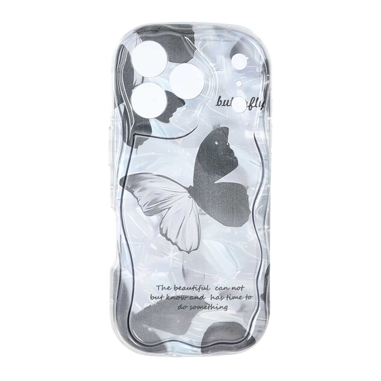 قاب کنگره ای ژله ای Black Design مدل Apple iPhone 17 Pro - طرح 14