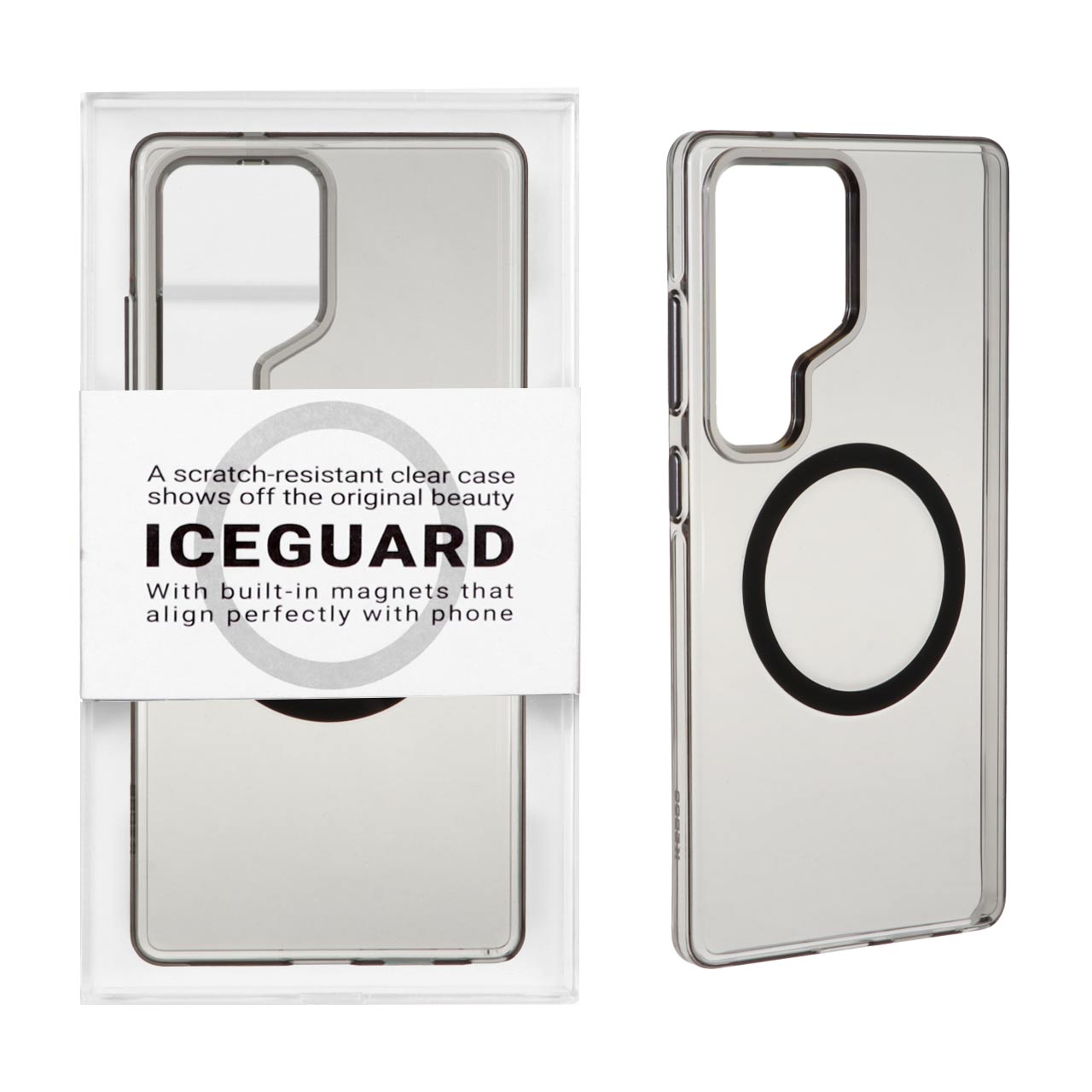 قاب Original Kdoo ICEGUARD Magsafe مدل Samsung Galaxy S25 Ultra - مشکی (پک دار)