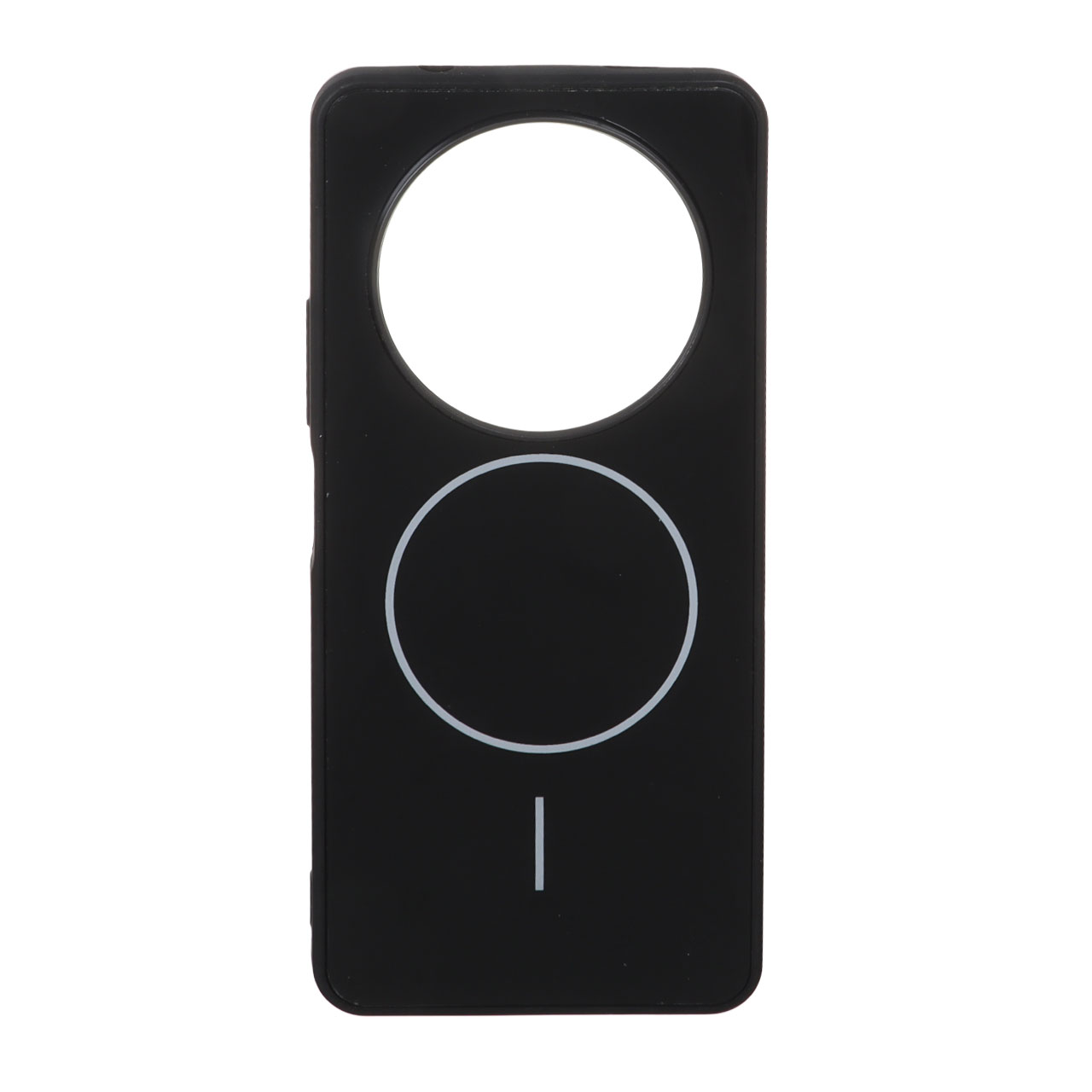 قاب M Pro پشت براق طرح مگ سیف Xiaomi Redmi A3 / A3x / Poco C61 - مشکی