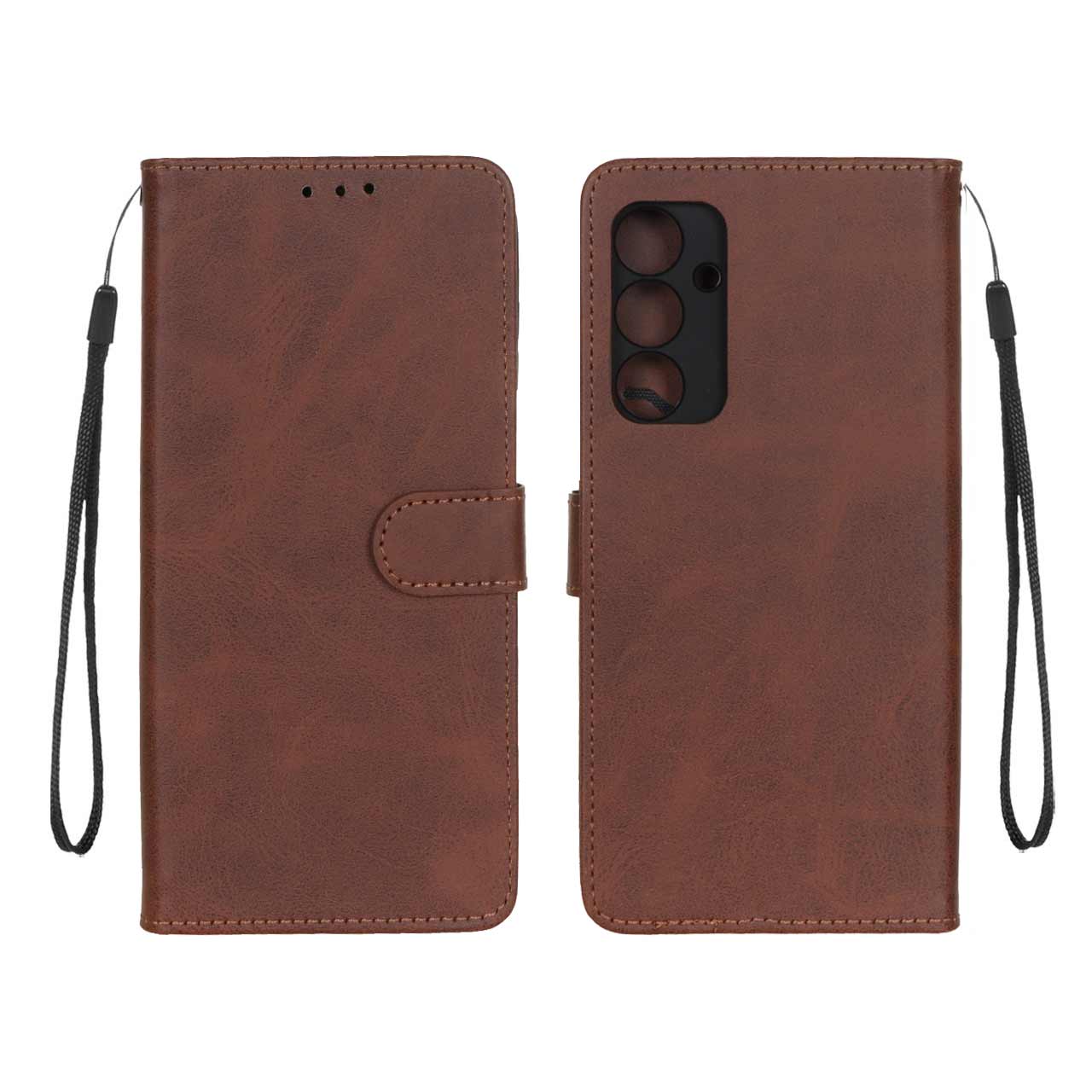 کیف موبایل مگنتی درجه یک MNC مدل Samsung Galaxy A16 - قهوه ای