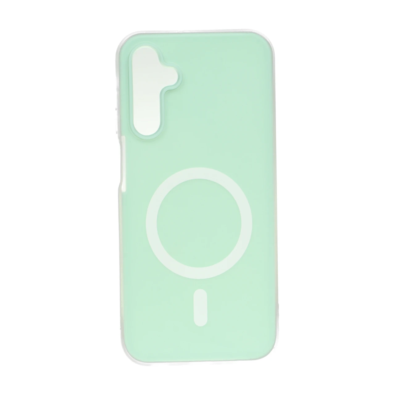 قاب دو لایه مات طرح مگ سیف Samsung Galaxy A15 - سبز