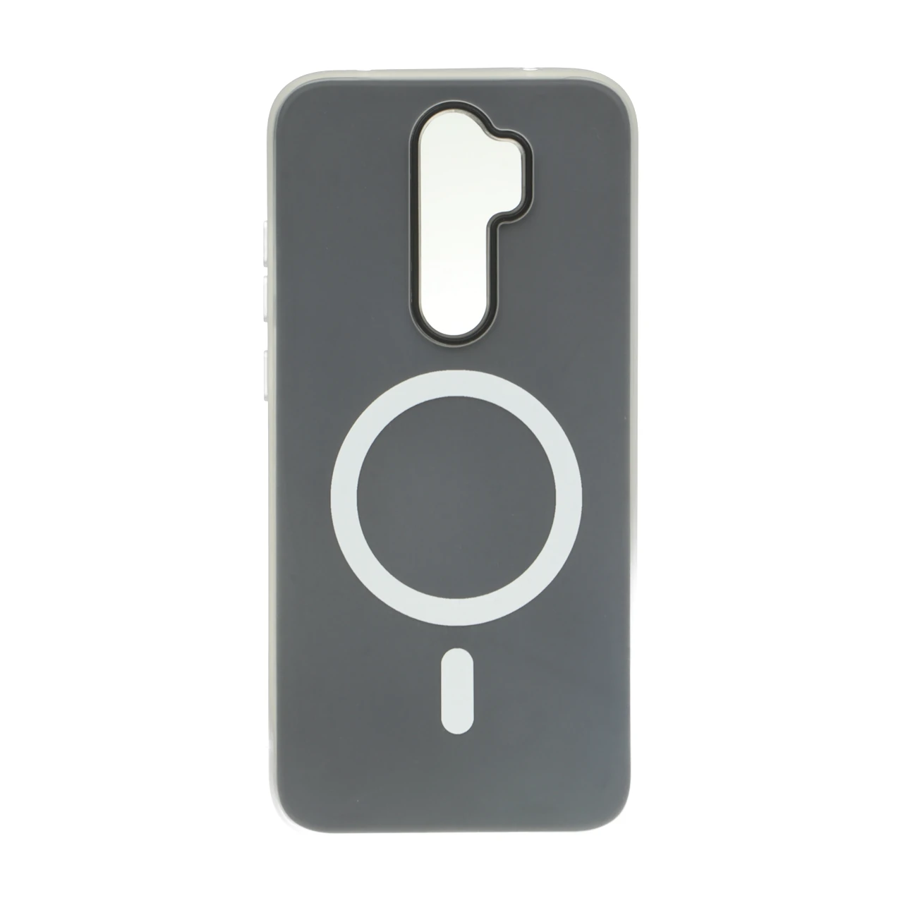 قاب دو لایه مات طرح مگ سیف Xiaomi Redmi Note 8 Pro - مشکی