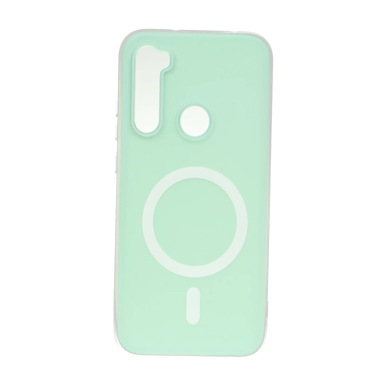 قاب دو لایه مات طرح مگ سیف Xiaomi Redmi Note 8 - سبز