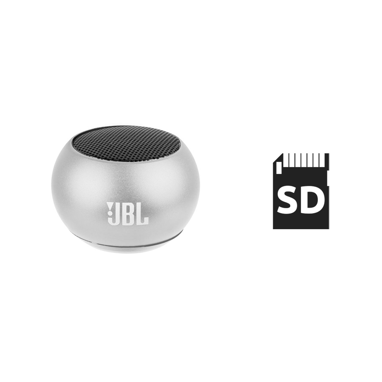 اسپیکر پرتابل رم خور JBL مدل Mini M3  - نقره ای
