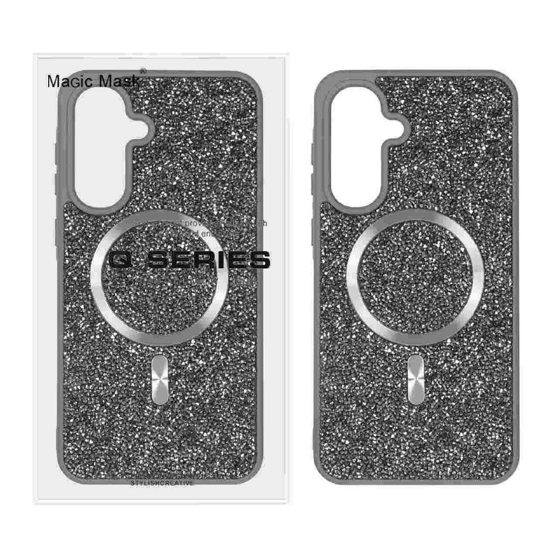 قاب اورجینال دیاموند Magsafe مدل Samsung Galaxy A56 / A36 - نقره ای (پک دار)