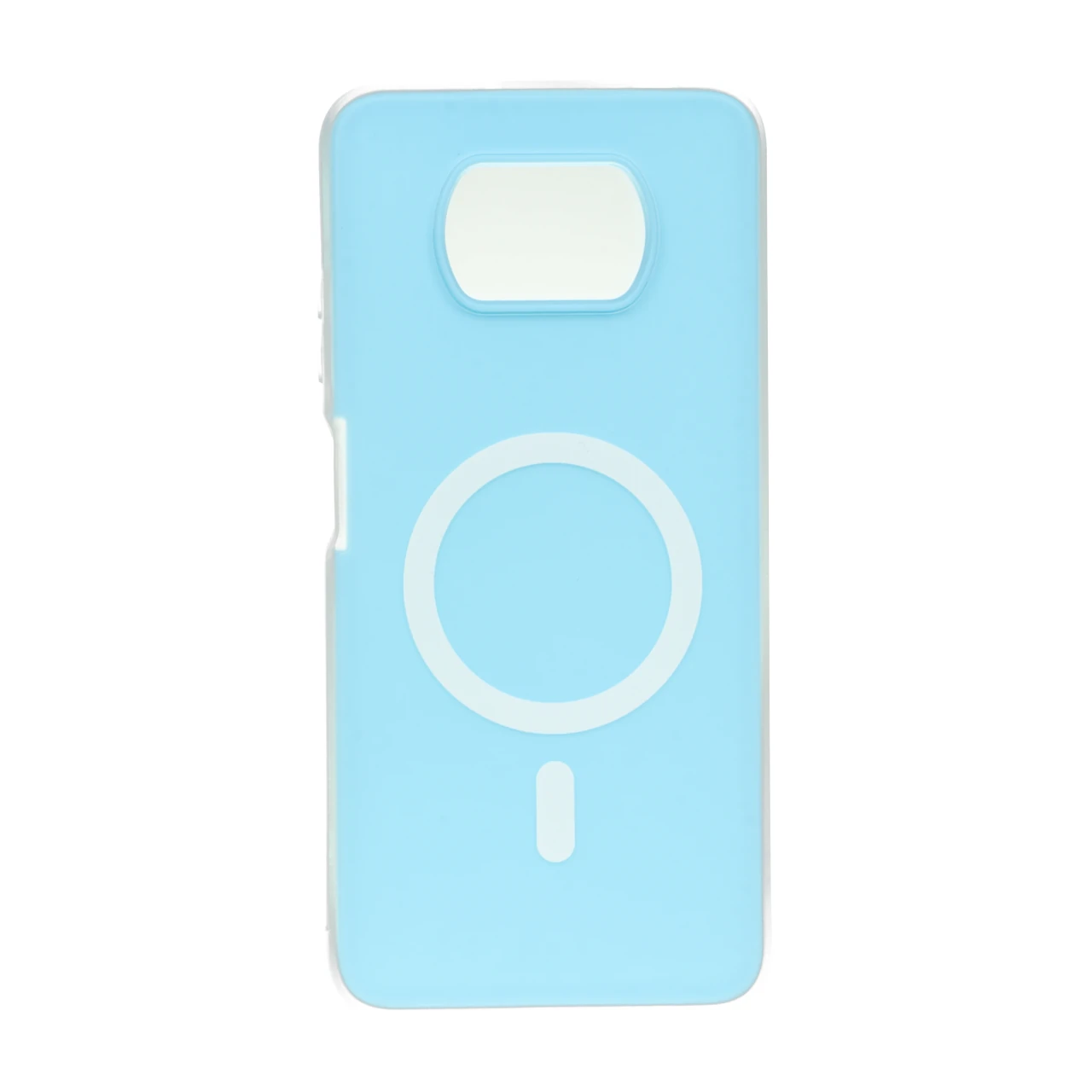 قاب دو لایه مات طرح مگ سیف Xiaomi Poco X3 / Poco X3 Pro / Poco X3 NFC - آبی