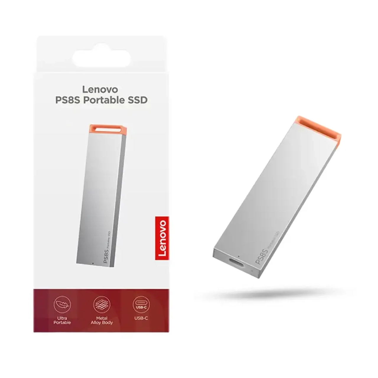 هارد Lenovo SSD مدل PS8S ظرفیت 1TB - نقره ای (گارانتی متین)