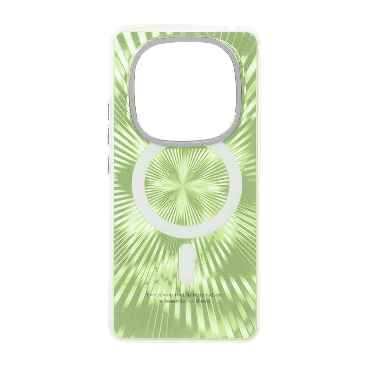 قاب Succinct الحمبرا طرح مگ سیف Xiaomi Redmi Note 14 Pro 4G - سبز