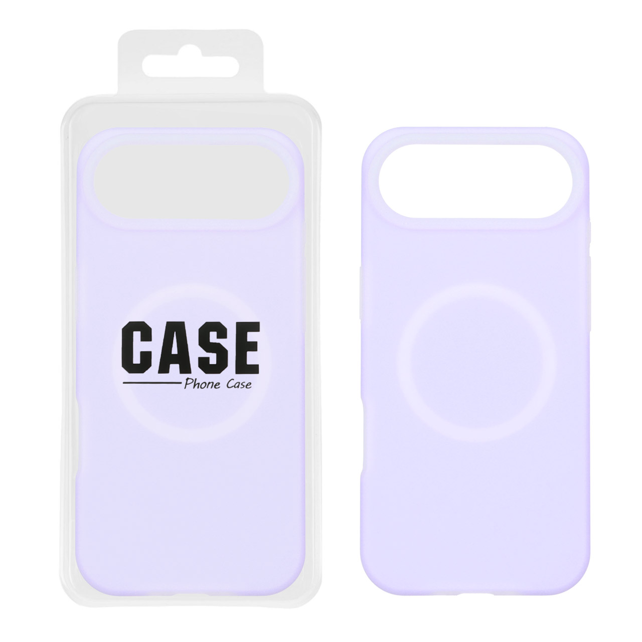 قاب سیلیکونی پاستیلی MagSafe مدل Apple iPhone 17 Air - یاسی (پک دار)