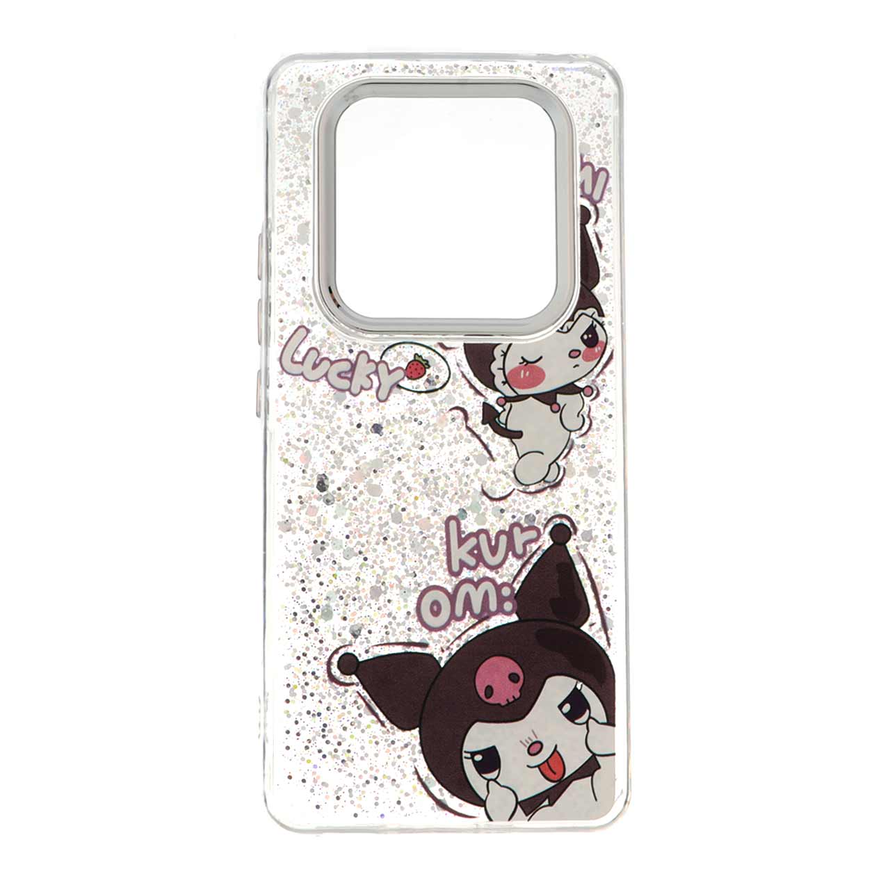 قاب رزینی اکلیلی لنز سیلور Xiaomi Redmi Note 14 Pro 4G - طرح 98