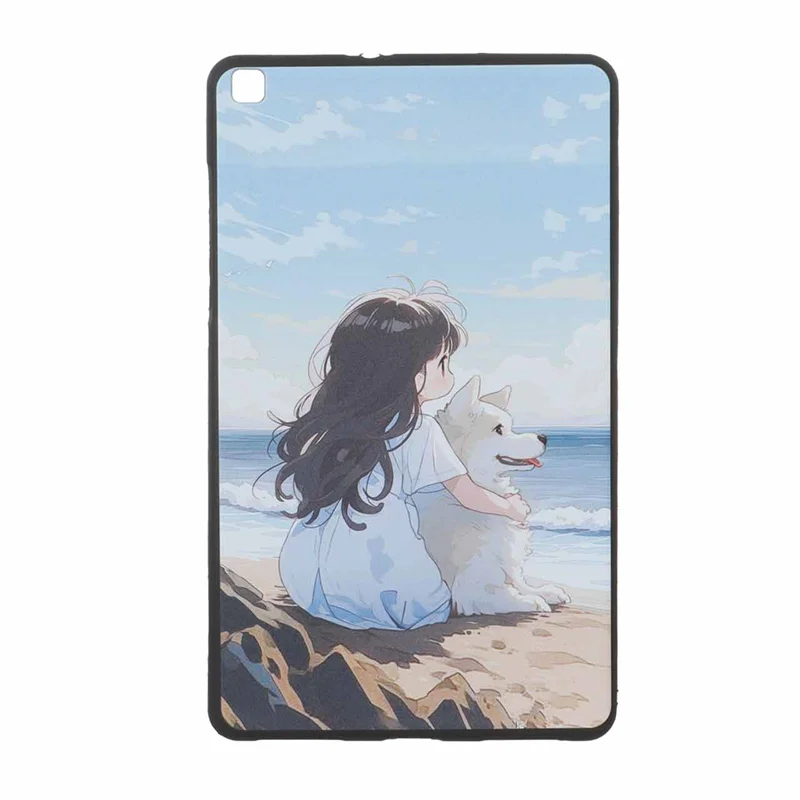 قاب ژله ای تبلت فانتزی طرح دار Samsung Galaxy Tab A8 2019 LTE SM / T290 / T295 - کد 588 - NTC