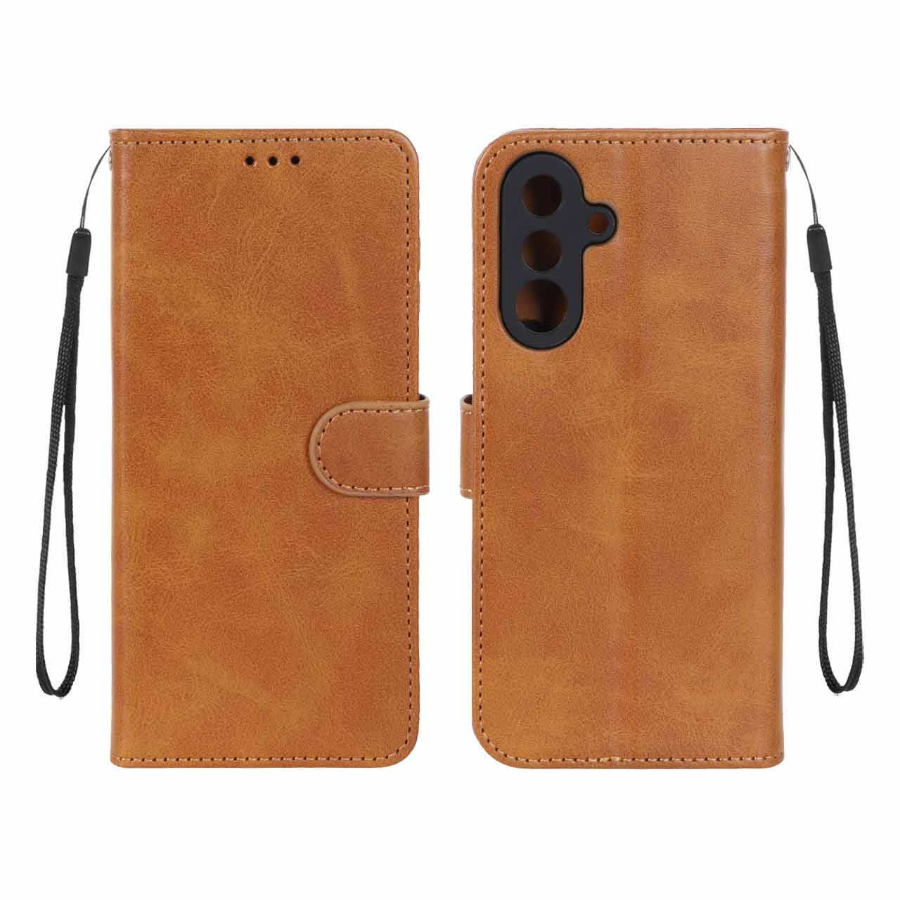 کیف موبایل مگنتی Samsung Galaxy A56 / A36 - عسلی