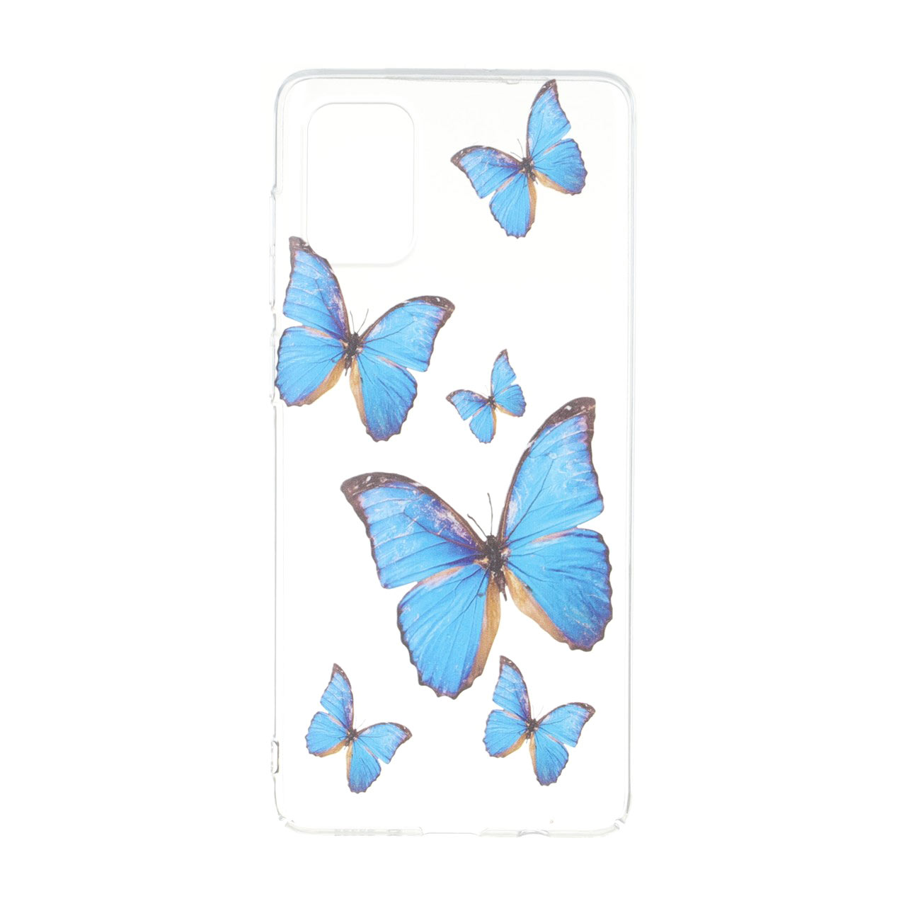 قاب پشت سخت شفاف طرح دار Samsung Galaxy A71 - طرح 124