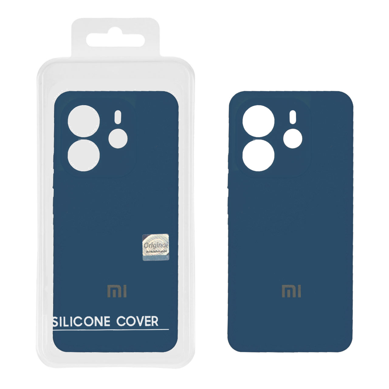 قاب سیلیکونی پاک کنی اورجینال Master Quality مدل Xiaomi Redmi Note 14 4G - سبز کله غازی (پک دار)