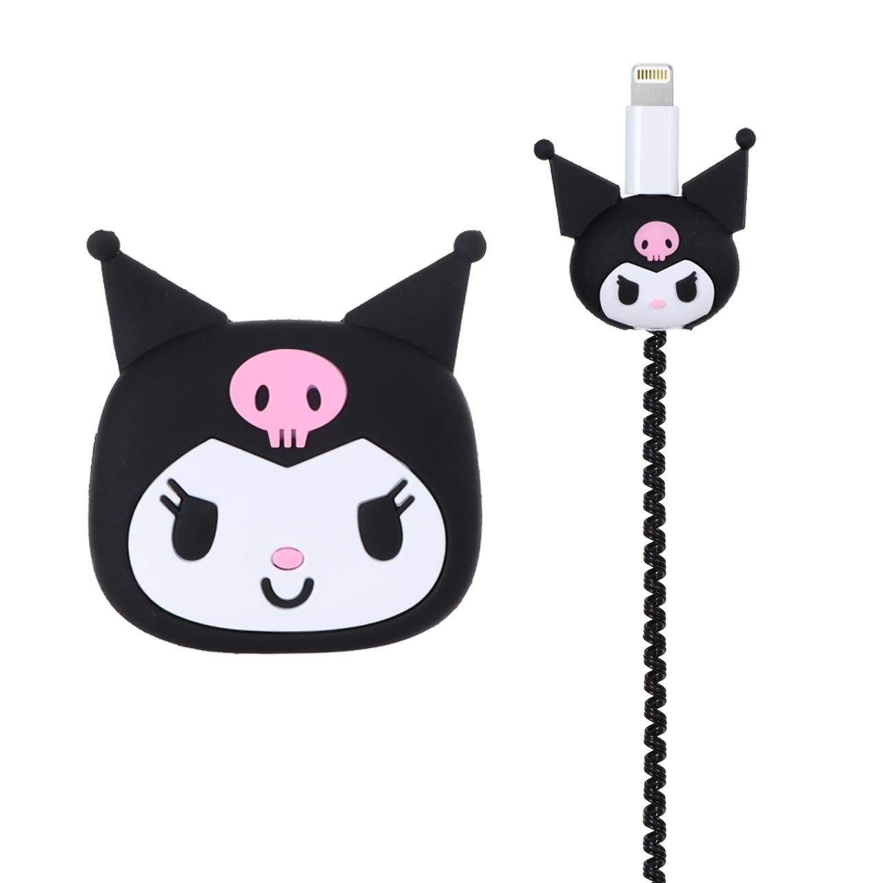 ست سیلیکونی عروسکی محافظ کابل و شارژر اپل 20 وات - طرح 8