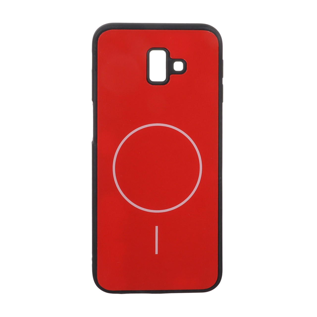 قاب M Pro پشت براق طرح مگ سیف Samsung Galaxy J6 Plus / J610 - قرمز