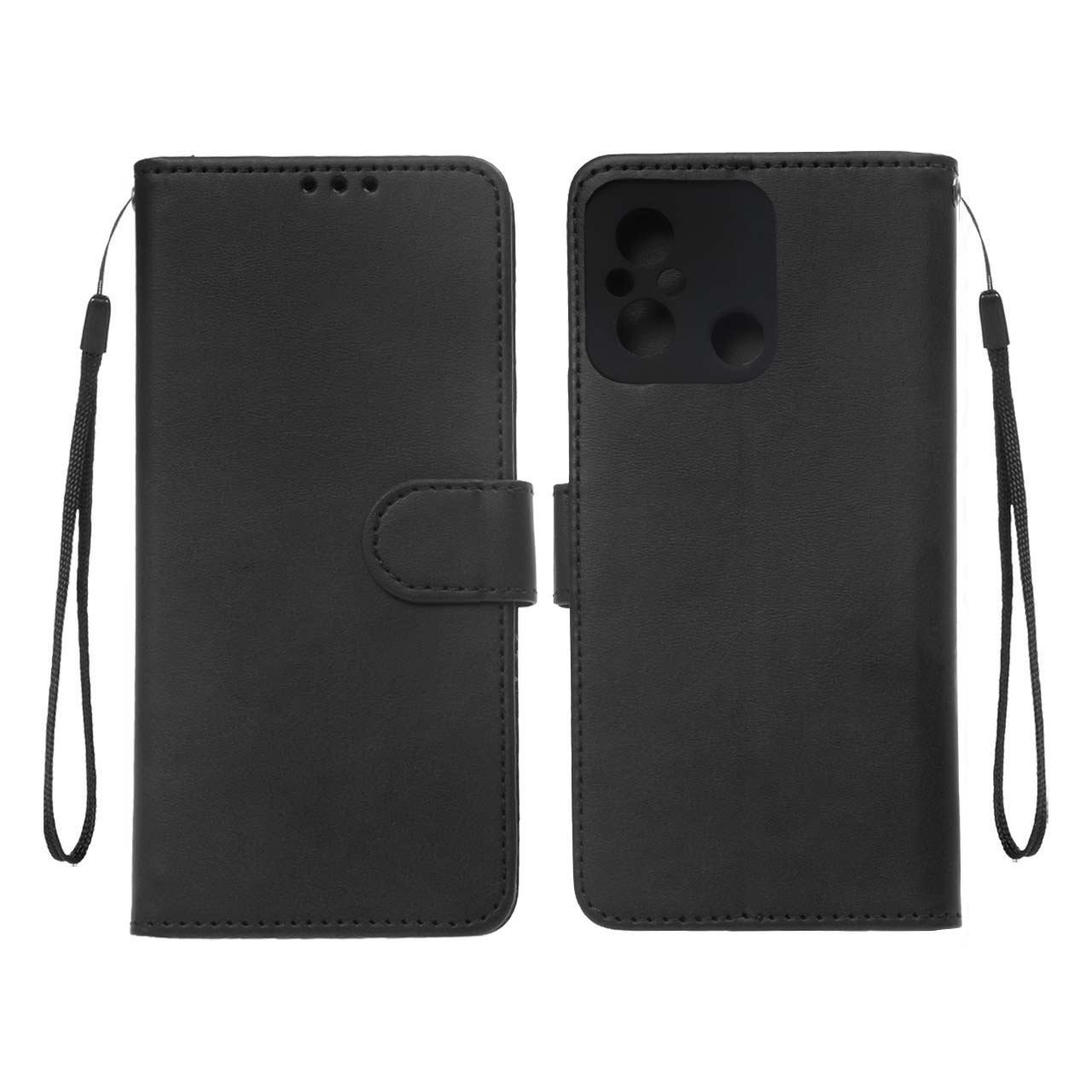 کیف موبایل مگنتی Xiaomi Redmi 12C - مشکی