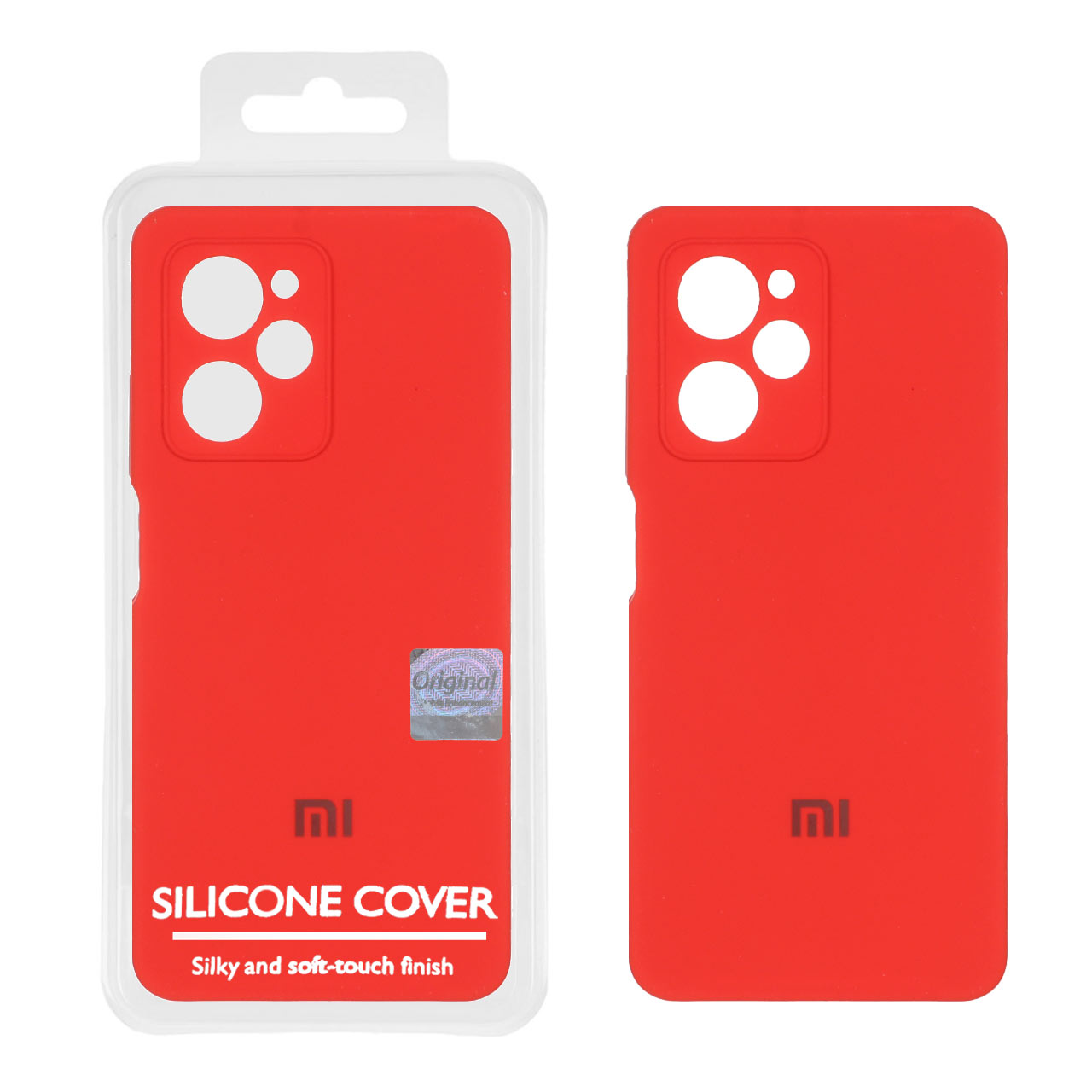 قاب سیلیکونی پاک کنی اورجینال Master Quality مدل Xiaomi Poco X5 Pro 5G - قرمز (پک دار)