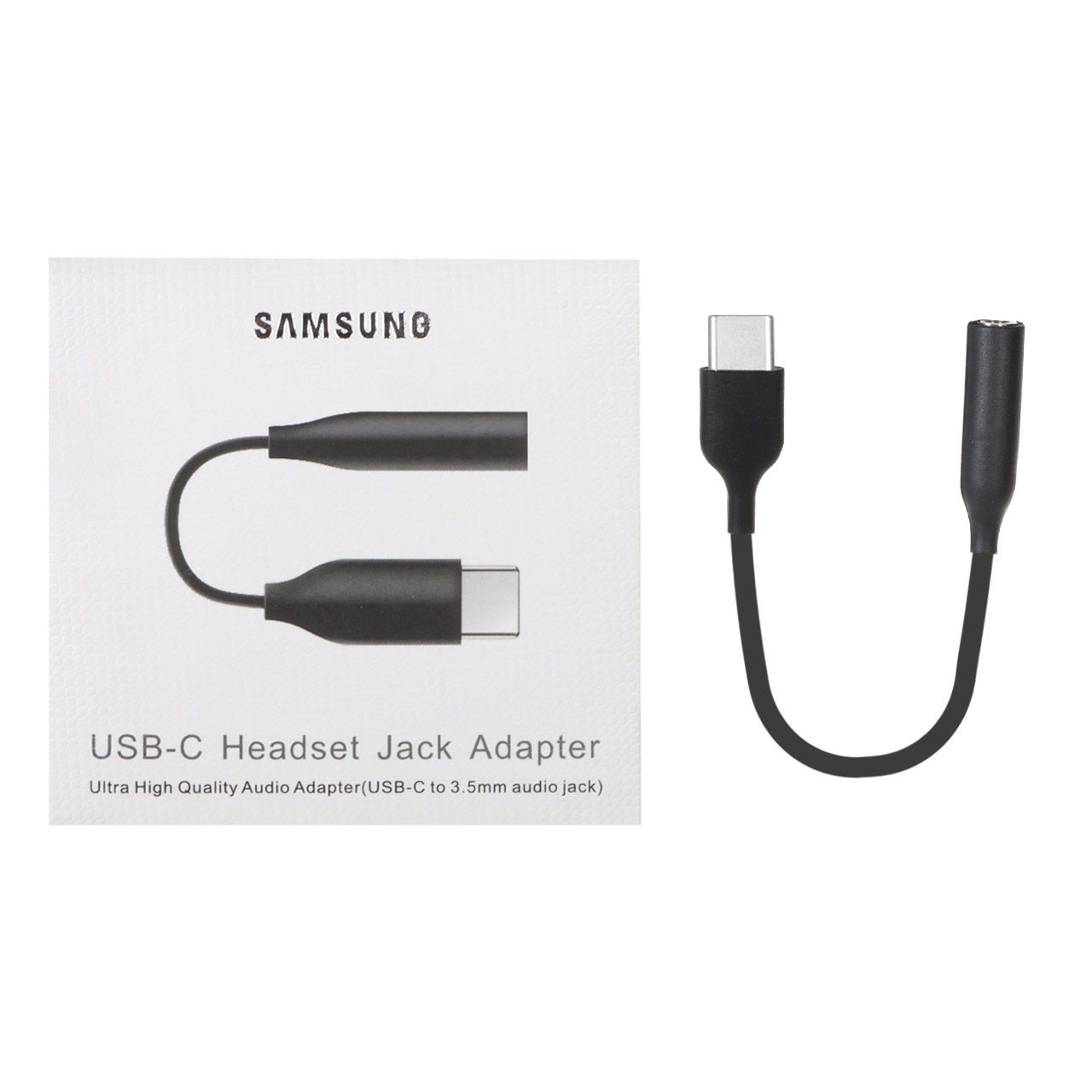 تبدیل Type-C Samsung به جک 3.5 میلی متری - مشکی - SMO