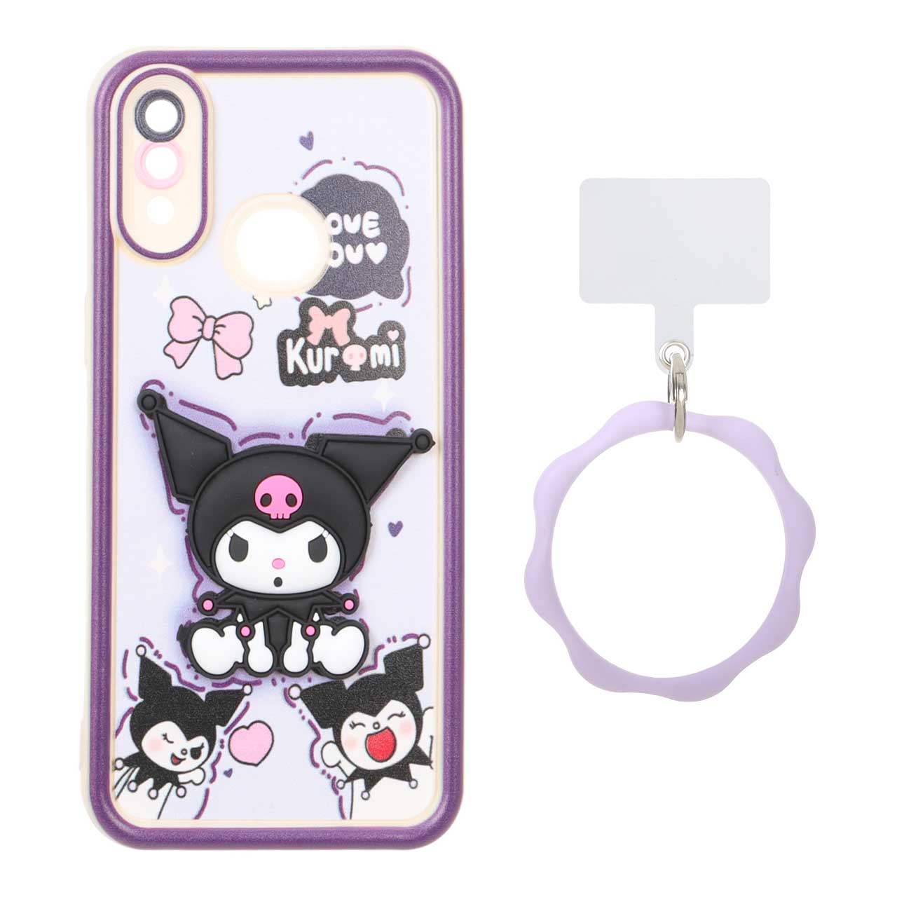 قاب Solid Case عروسک برجسته النگویی Samsung Galaxy A10s - طرح 197