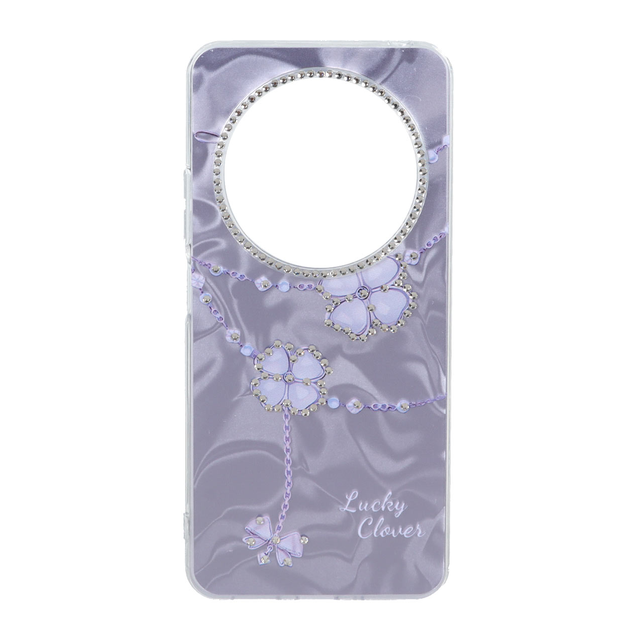 قاب هولوگرامی طرح دار نگینی Xiaomi Redmi 14C / Redmi A4 / Poco C75 - کد 262