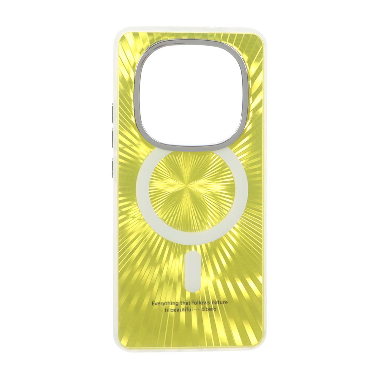 قاب Succinct الحمبرا طرح مگ سیف Xiaomi Redmi Note 14 Pro 5G / Redmi Note 14 Pro Plus 5G / Poco X7 5G - زرد