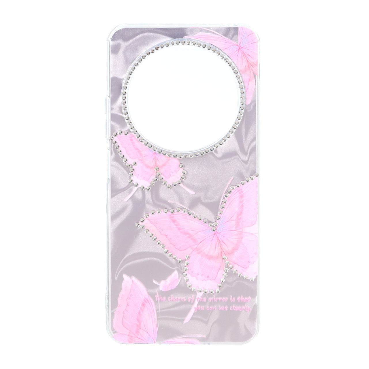 قاب هولوگرامی طرح دار نگینی Xiaomi Redmi 14C / Redmi A4 / Poco C75 - کد 261