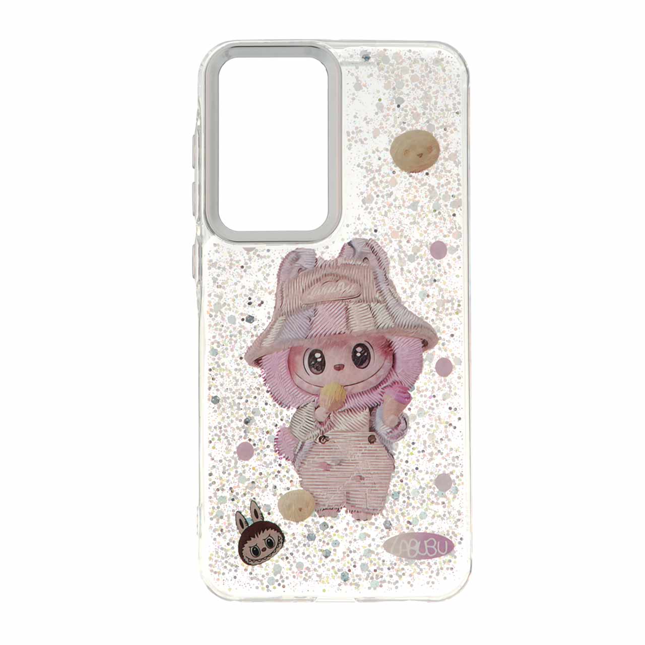 قاب رزینی اکلیلی لنز سیلور Samsung Galaxy A56 / A36 - طرح 21