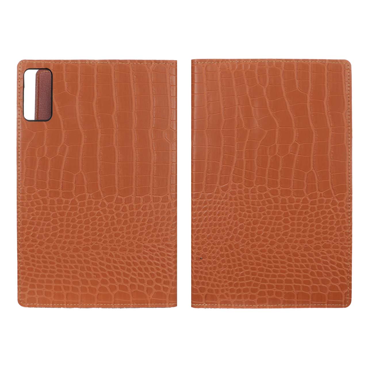 کیف تبلت چرمی کروکو Xiaomi Redmi Pad SE / Redmi Pad 2 - عسلی